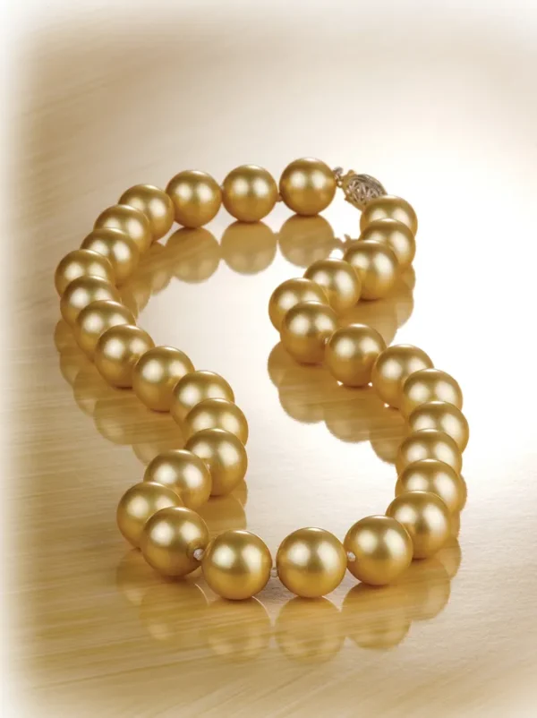 Pearl Necklace 18'' Pacific  Golden