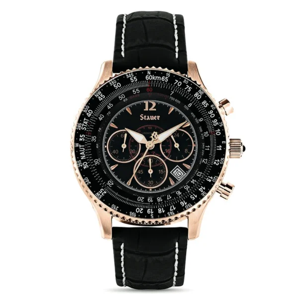 Stauer Flyboy 1916 Midnight Men's Watch