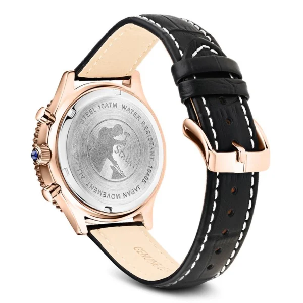 Stauer Flyboy 1916 Midnight Men's Watch - Image 4