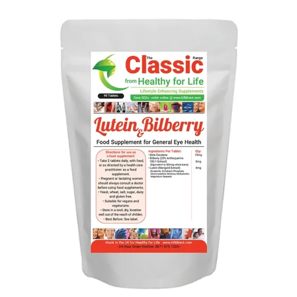 Lutein & Bilberry (500mg)