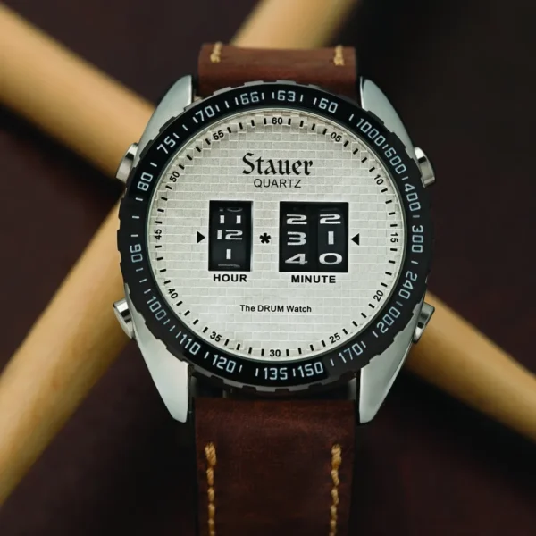 Men's Stauer Drum Watch