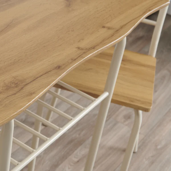 Live Edge Compact Dining Set - Image 2
