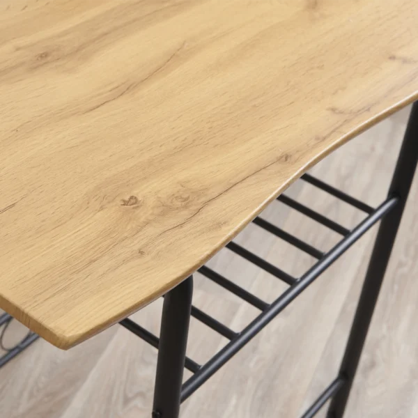 Live Edge Compact Dining Set - Image 7