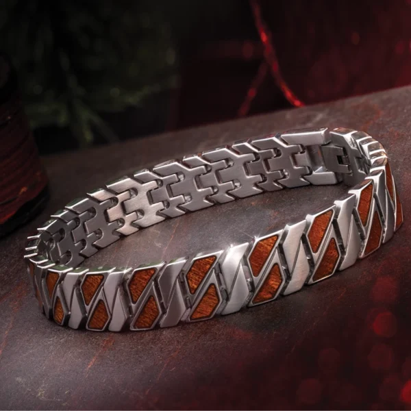 Sapele Mahogany Men's Bracelet