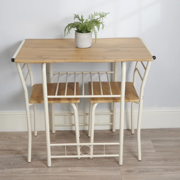 Live Edge Compact Dining Set - Image 4