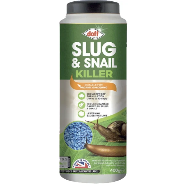 Doff Slug & Snail Killer 400g Ferric Phosphate