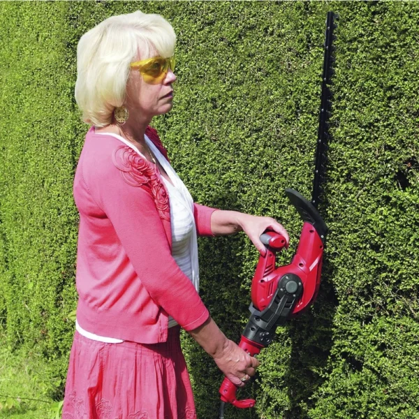 2-in-1 Telescopic Long-Reach & Short-Reach Hedge Trimmer