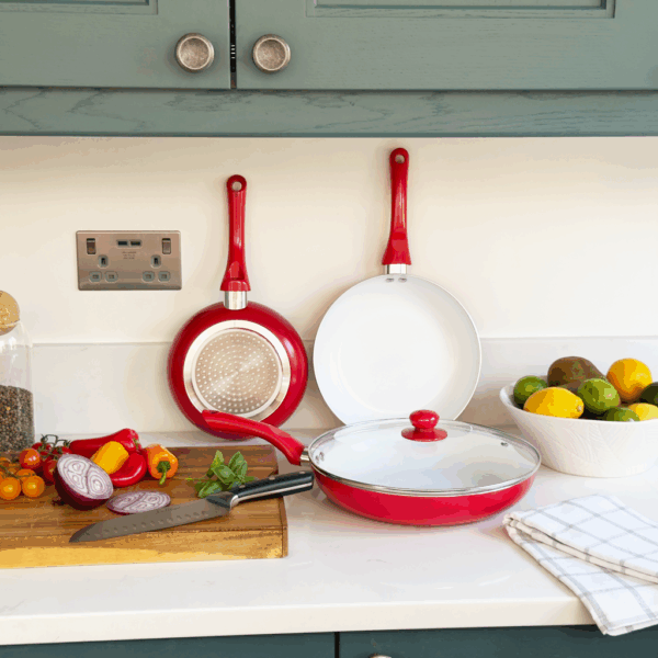 Bio Supreme Ceramic Frying Pan Set - Image 6