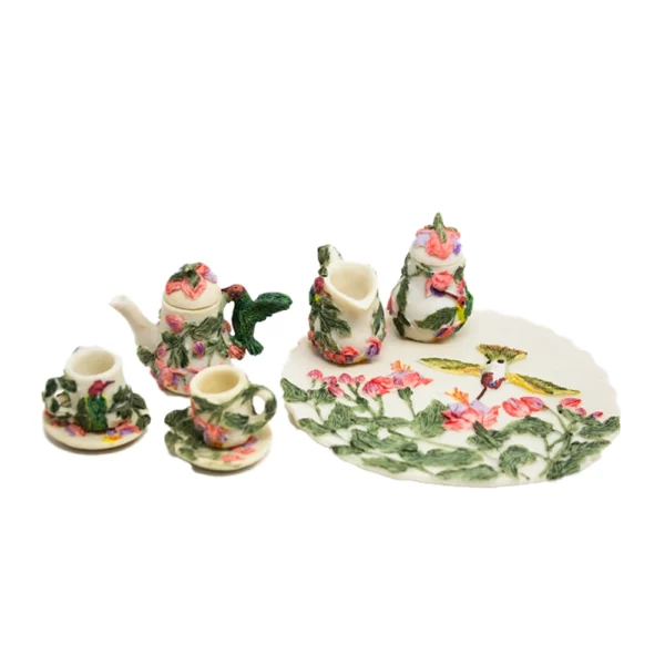 Mini Hummingbird Tea Set