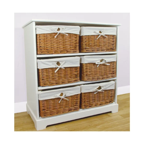 Farmhouse Storage Chests - 6 Drawer