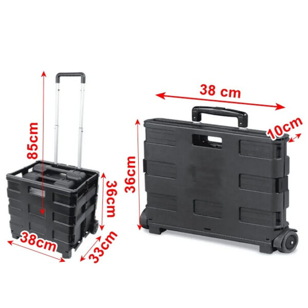 Folding Shopping Trolley - Image 3
