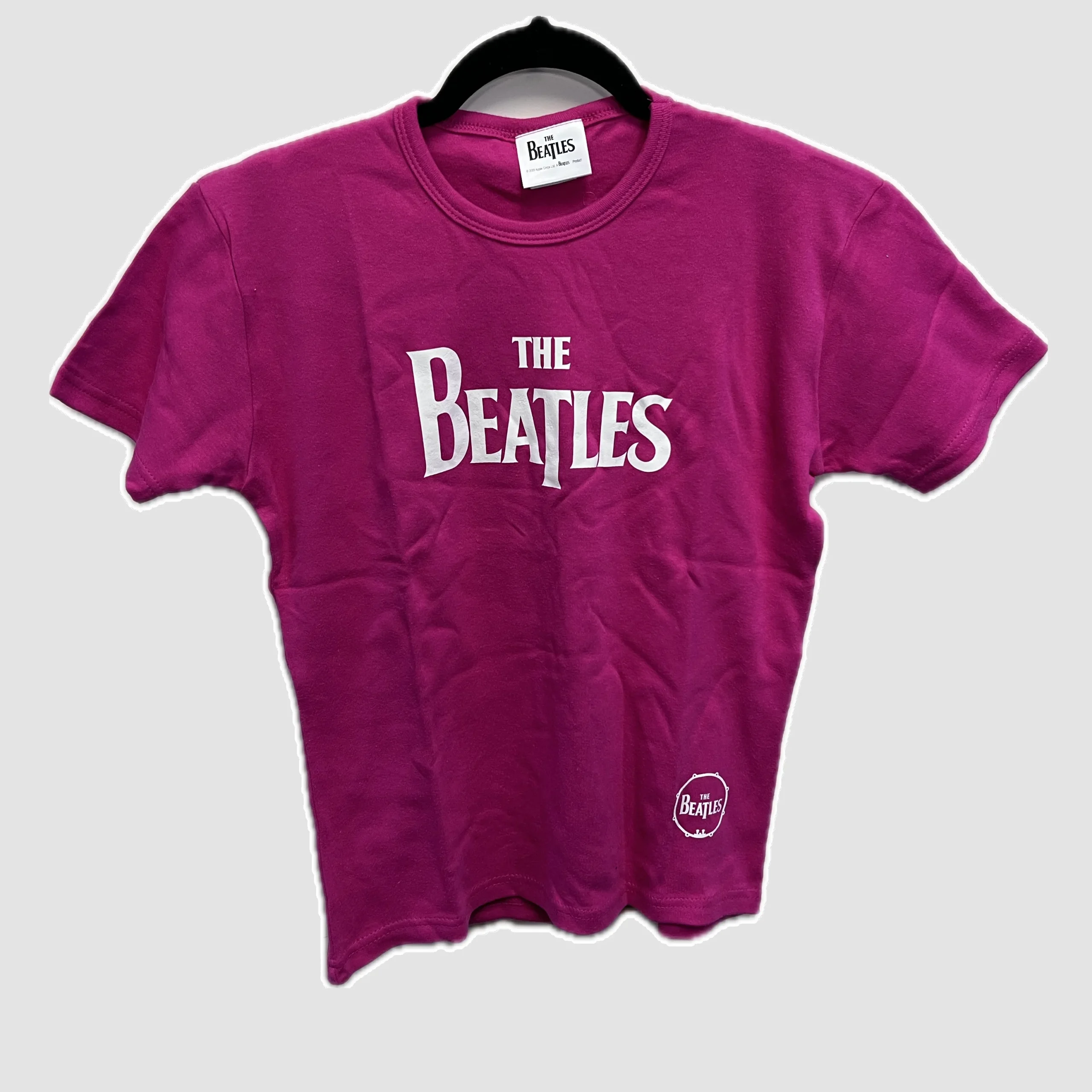 Beatles Ladies Pink T-shirt