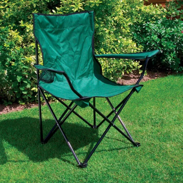 Folding Chair with Cup Holder