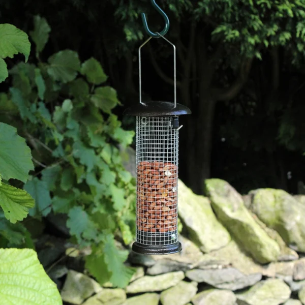 Premium Hammertone Finish Bird Nut Feeder