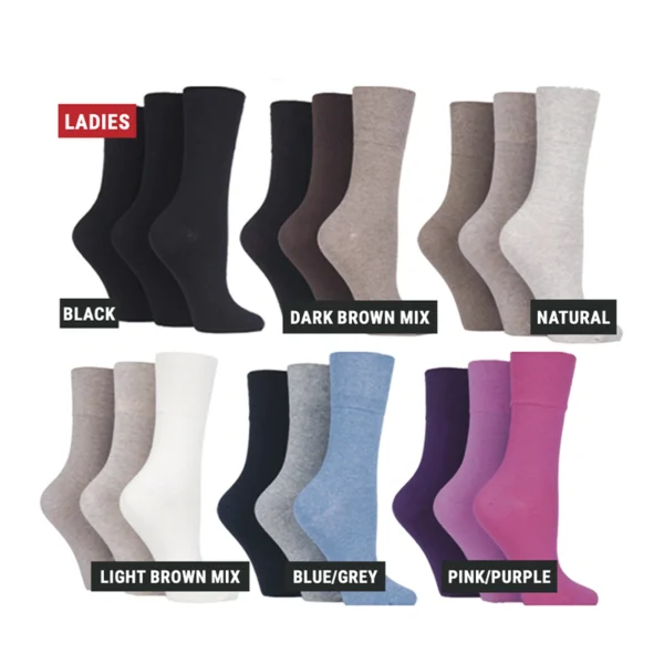 Gentle Grip Diabetic Socks