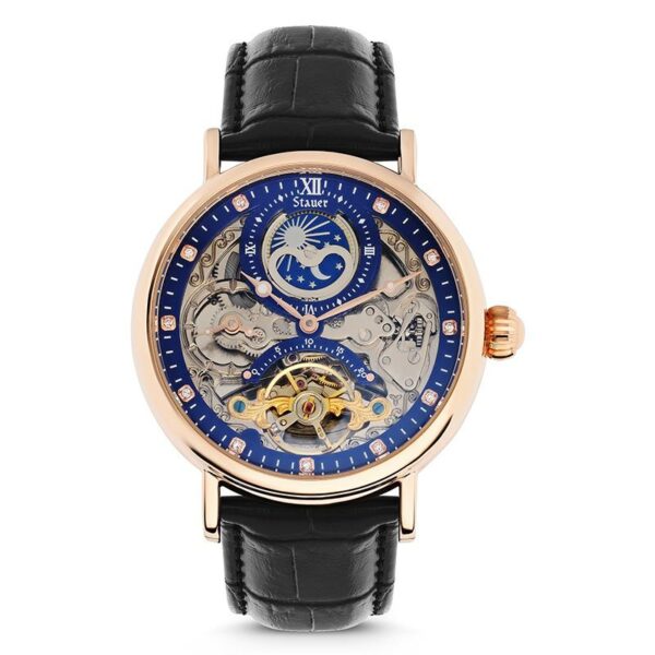 Mens Automatic Skeleton Watch